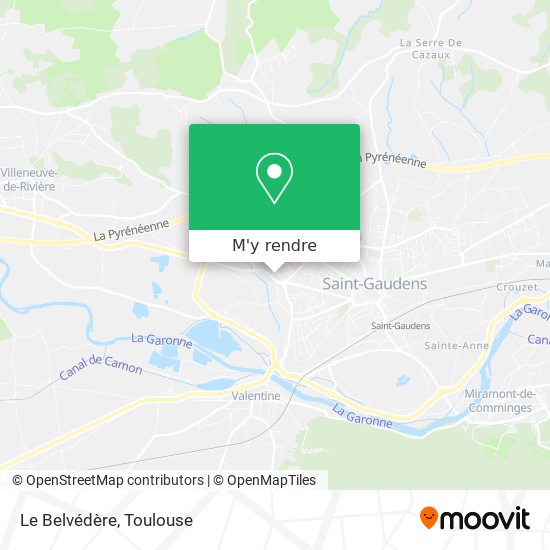 Le Belvédère plan