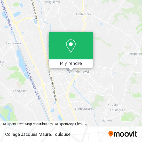 Collège Jacques Mauré plan