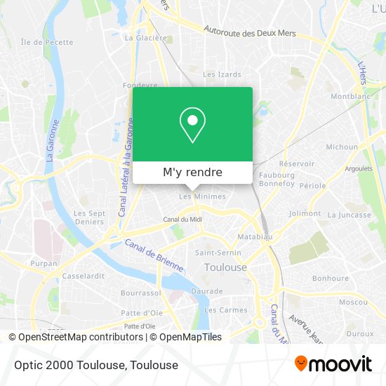 Optic 2000 Toulouse plan