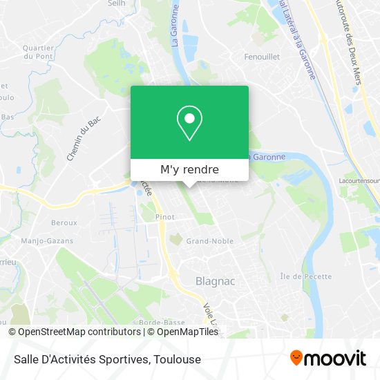 Salle D'Activités Sportives plan