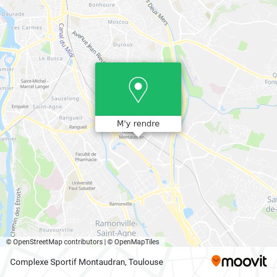 Complexe Sportif Montaudran plan