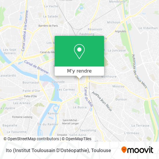 Ito (Institut Toulousain D'Ostéopathie) plan