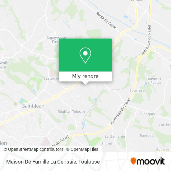 Maison De Famille La Cerisaie plan