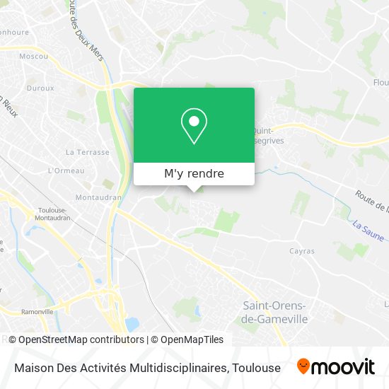 Maison Des Activités Multidisciplinaires plan