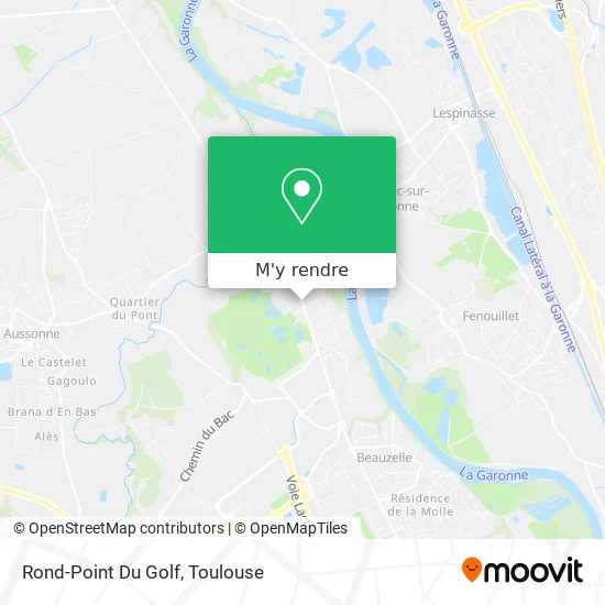 Rond-Point Du Golf plan