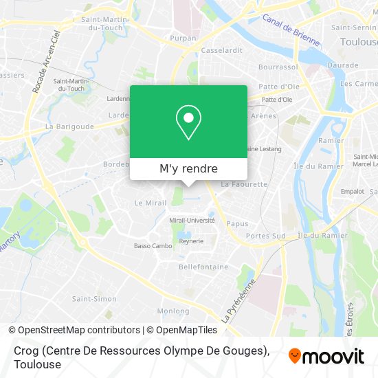 Crog (Centre De Ressources Olympe De Gouges) plan