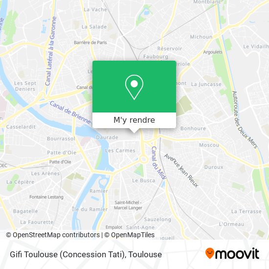 Gifi Toulouse (Concession Tati) plan