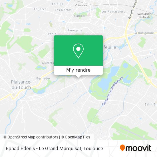 Ephad Edenis - Le Grand Marquisat plan
