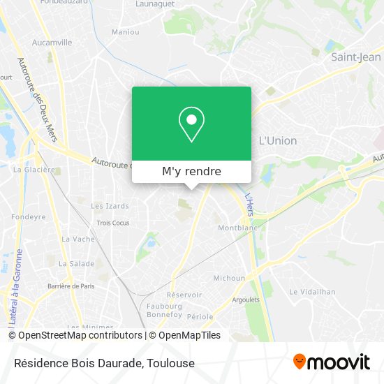 Résidence Bois Daurade plan