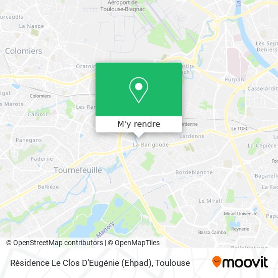 Résidence Le Clos D’Eugénie (Ehpad) plan