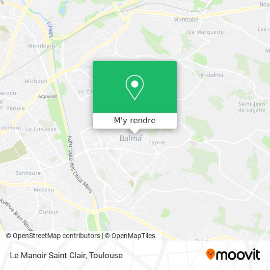 Le Manoir Saint Clair plan