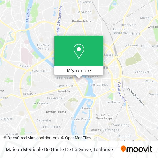Maison Médicale De Garde De La Grave plan