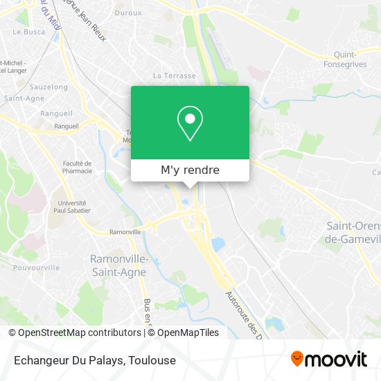 Echangeur Du Palays plan