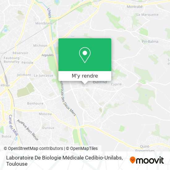 Laboratoire De Biologie Médicale Cedibio-Unilabs plan