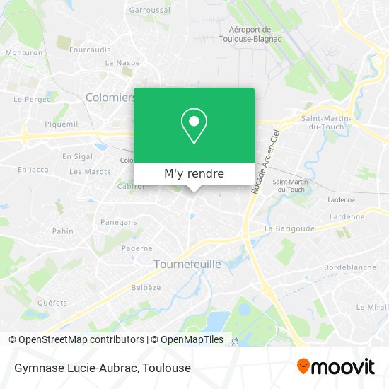 Gymnase Lucie-Aubrac plan