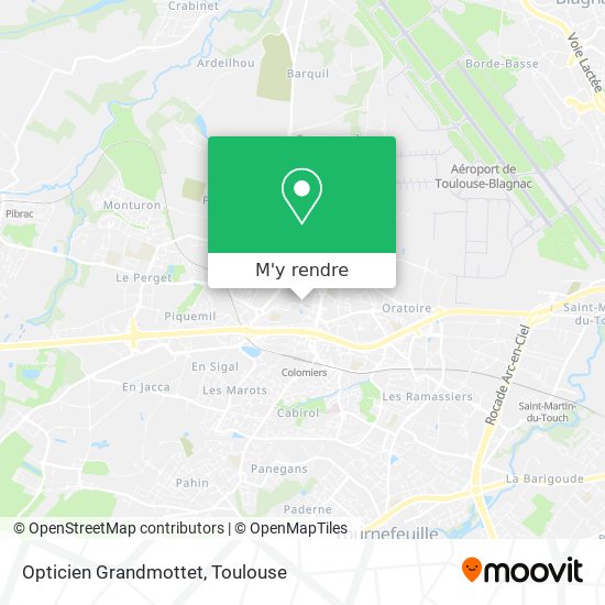 Opticien Grandmottet plan