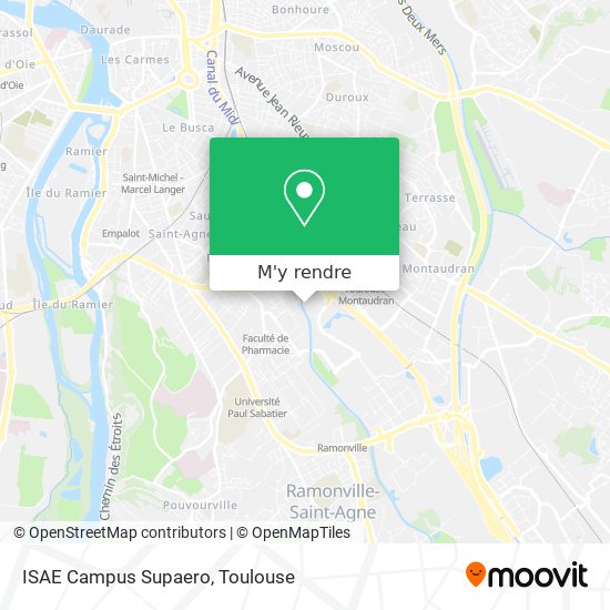 ISAE Campus Supaero plan