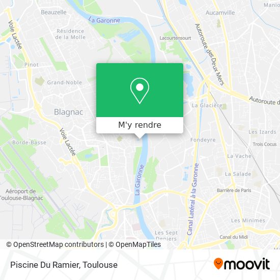 Piscine Du Ramier plan