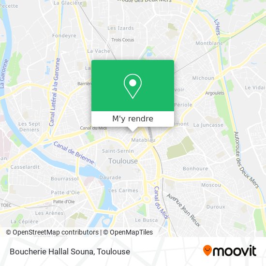 Boucherie Hallal Souna plan