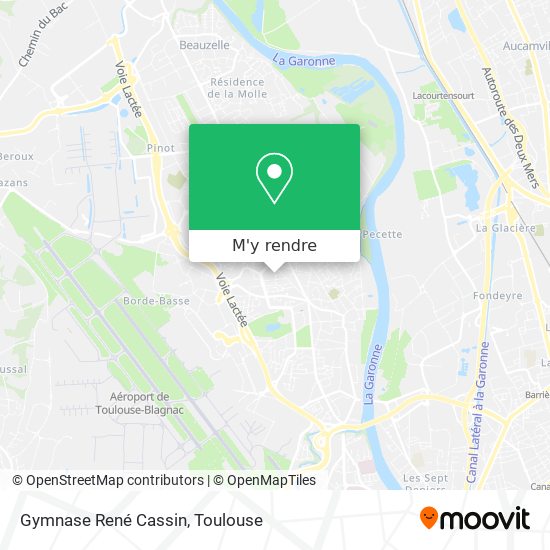 Gymnase René Cassin plan