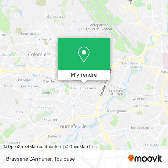 Brasserie L'Armurier plan