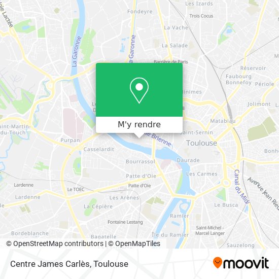 Centre James Carlès plan