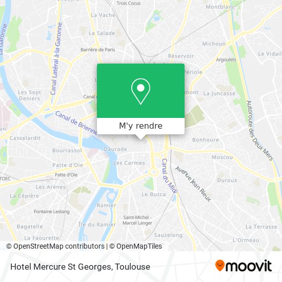 Hotel Mercure St Georges plan