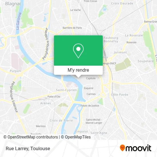 Rue Larrey plan