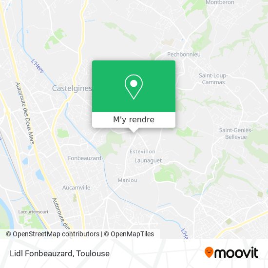 Lidl Fonbeauzard plan