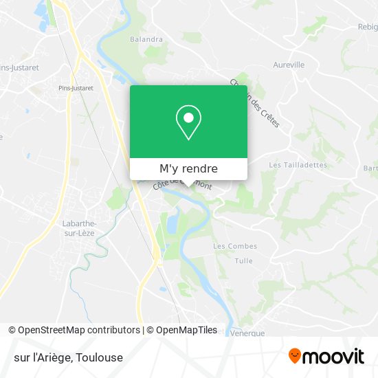 sur l'Ariège plan