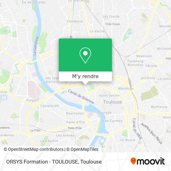 ORSYS Formation - TOULOUSE plan