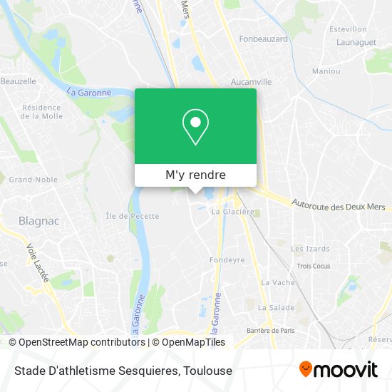 Stade D'athletisme Sesquieres plan