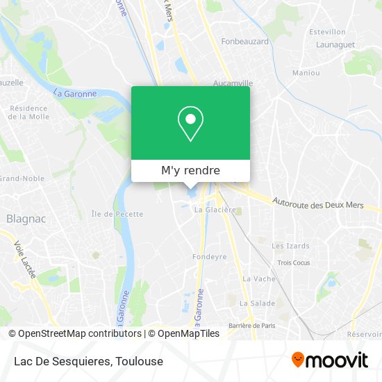 Lac De Sesquieres plan