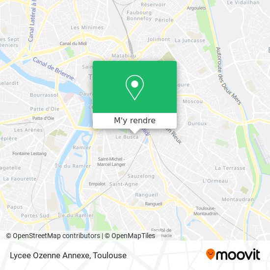 Lycee Ozenne Annexe plan
