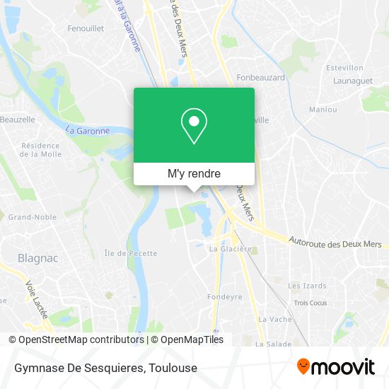 Gymnase De Sesquieres plan