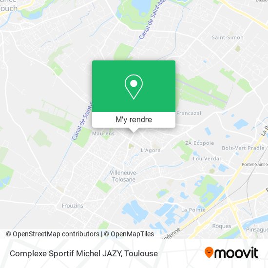 Complexe Sportif Michel JAZY plan