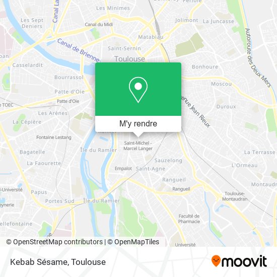 Kebab Sésame plan