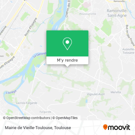 Mairie de Vieille-Toulouse plan