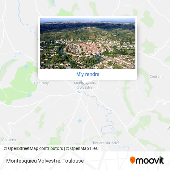 Montesquieu Volvestre plan