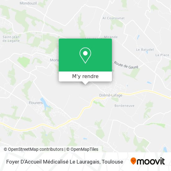 Foyer D'Accueil Médicalisé Le Lauragais plan