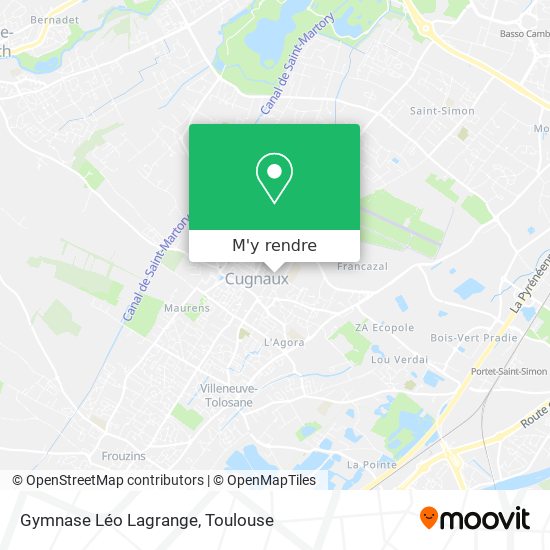 Gymnase Léo Lagrange plan