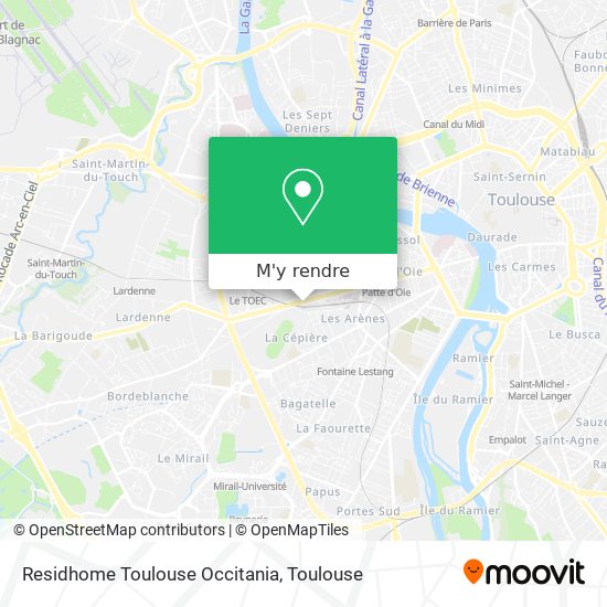 Residhome Toulouse Occitania plan