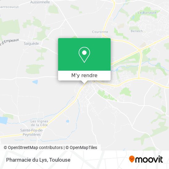 Pharmacie du Lys plan