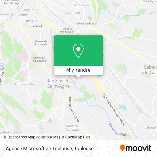 Agence Microsoft de Toulouse plan