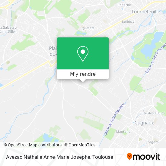 Avezac Nathalie Anne-Marie Josephe plan