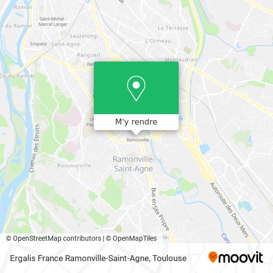 Ergalis France Ramonville-Saint-Agne plan
