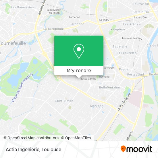 Actia Ingenierie plan