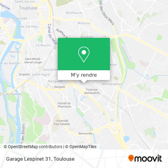 Garage Lespinet 31 plan