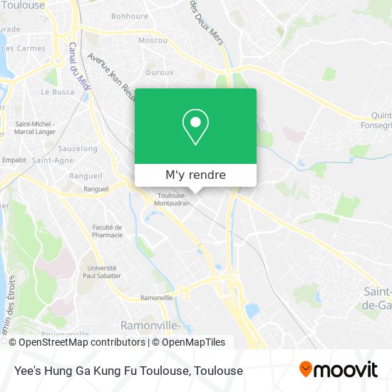 Yee's Hung Ga Kung Fu Toulouse plan