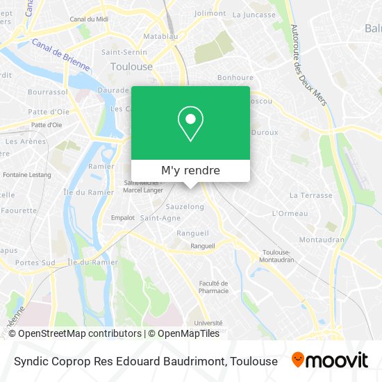Syndic Coprop Res Edouard Baudrimont plan